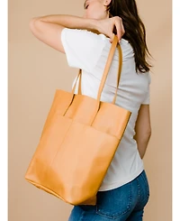 Able Selam Tote Bag, Clay