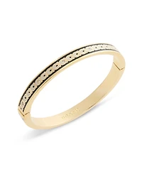 Coach Signature Faux Stone C Enamel Bangle Bracelet