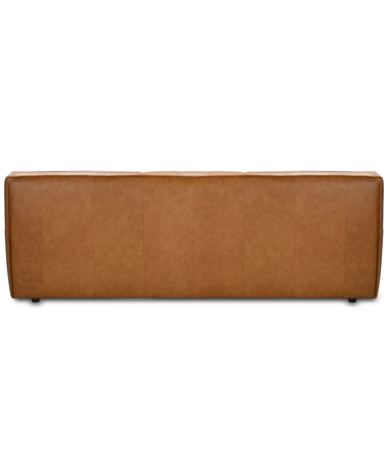 Glympton 98" Leather Sofa, Exclusively at Macy's
