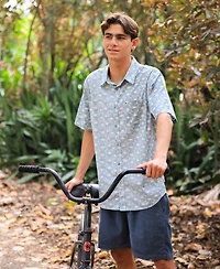 Quiksilver Men's Florever Classic Short Sleeve Woven Shirt