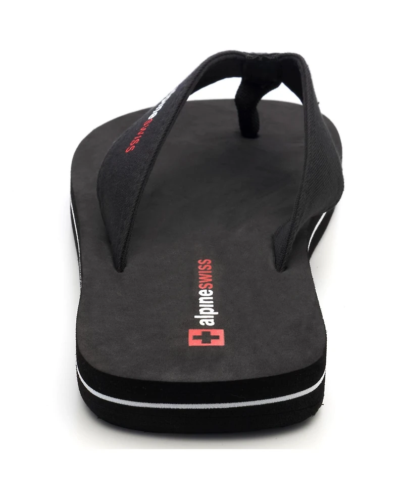 Alpine Swiss Men's Flip Flops Lightweight Thong Sandals Beach Slides Eva Sole for Comfort Durable Men Casual Wear Pool Outdoor Sandal