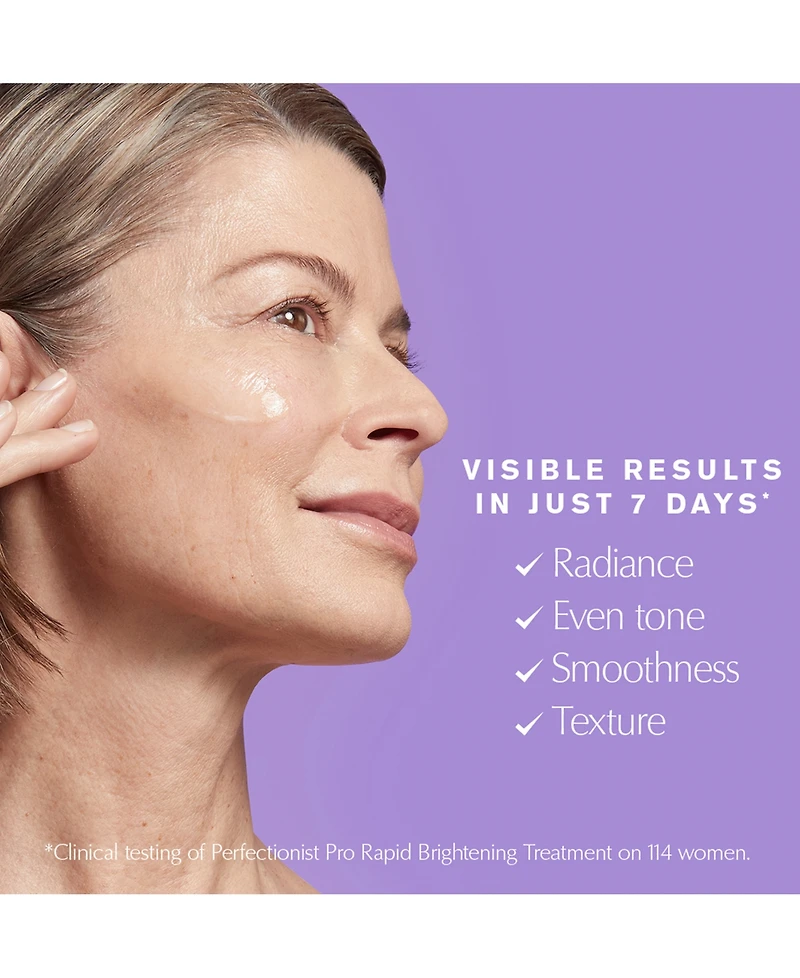 Perfectionist Pro Rapid Brightening Treatment Face Serum with Ferment3 + Vitamin C, 1.7 oz.
