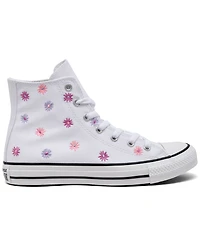 Converse Big Girls Chuck Taylor All Star Florals High Top Casual Sneakers from Finish Line