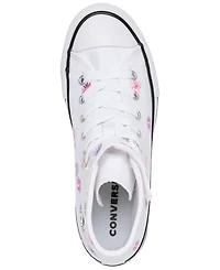 Converse Little Girls Chuck Taylor All Star Florals High Top Casual Sneakers from Finish Line