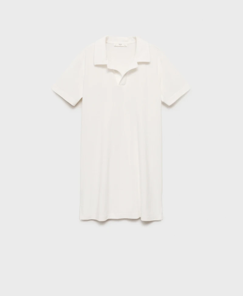 Mango Women's Terry Cotton Nightgown Dress