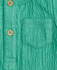 First Impressions Baby Boys Knit Gauze Sunsuit, Exclusively at Macy's