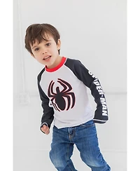 Avengers Toddler Boys Rash Guard Swim Shirt