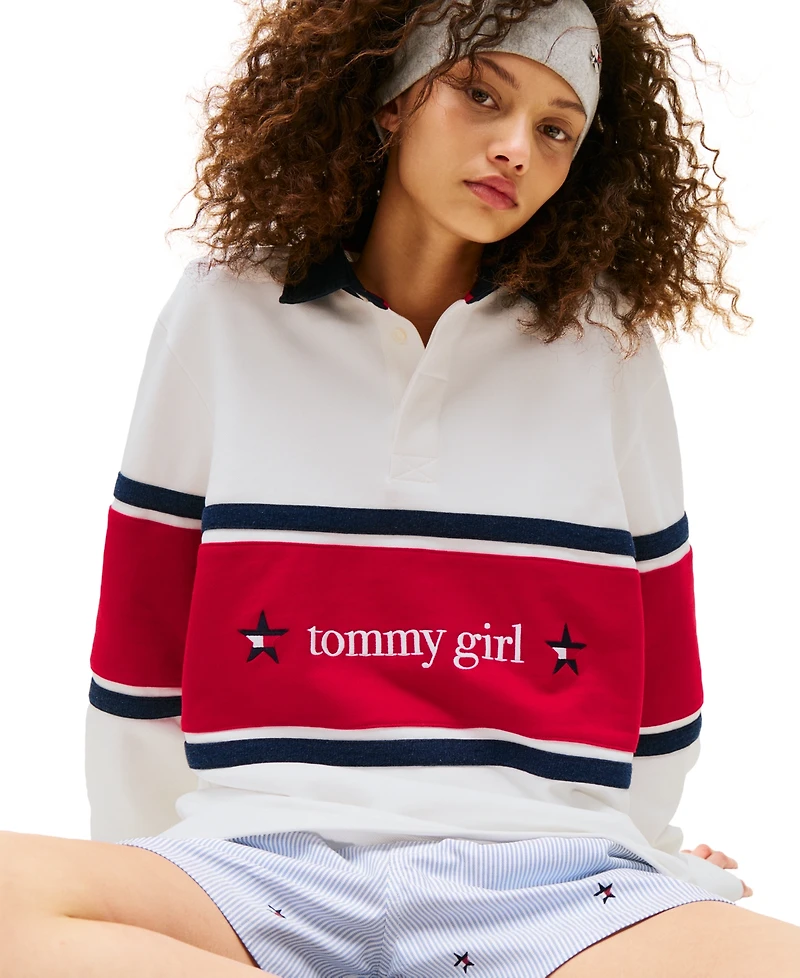 Tommy Girl Women's Rugby Polo Shirt