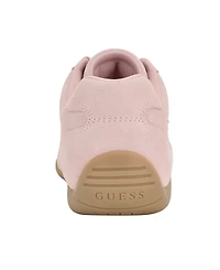 Guess Women's Gabiey Low Profile Suede Lace-Up Sneakers