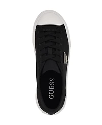 Guess Women's Joezi Triangle Logo Platform Lace-Up Sneakers