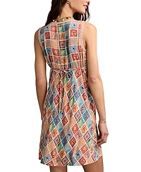 Lucky Brand Women's Femme Sleeveless Printed Minidress