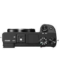 Sony Alpha a6400 Aps-c Mirrorless Interchangeable-Lens Camera with 16-50mm M2 Lens