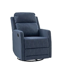 Coral Modern Ergonomic Swivel Rocker Manual Recliner