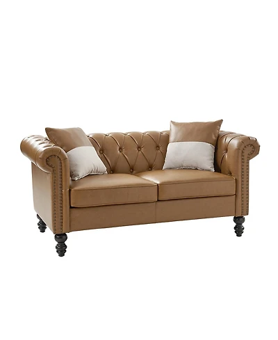 Tecla 3 Piece Living Room Set with Two-tone Throw Pillows