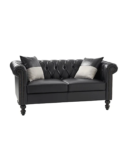 Tecla 3 Piece Living Room Set with Two-tone Throw Pillows