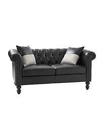 Tecla 3 Piece Living Room Set with Two-tone Throw Pillows