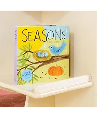 Guidecraft EdQ Reading Tree - Natural: Wooden Standing Bookshelf for Kids', Book Rack Toys and School Supplies Homeschool