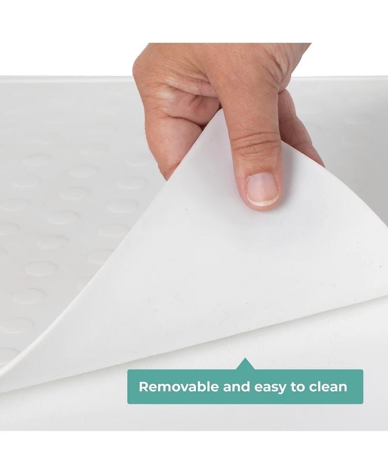 Guidecraft Classic Kitchen Helper Kids' Step Stool - Ivory: Folding, Adjustable Wooden Toddler Tower - Children's Learning Furniture