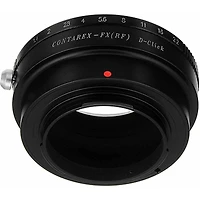 Fotodiox Mount Adapter with De-Clicked Aperture Control Dial for Contarex Lens to Fujifilm X-Mount Camera