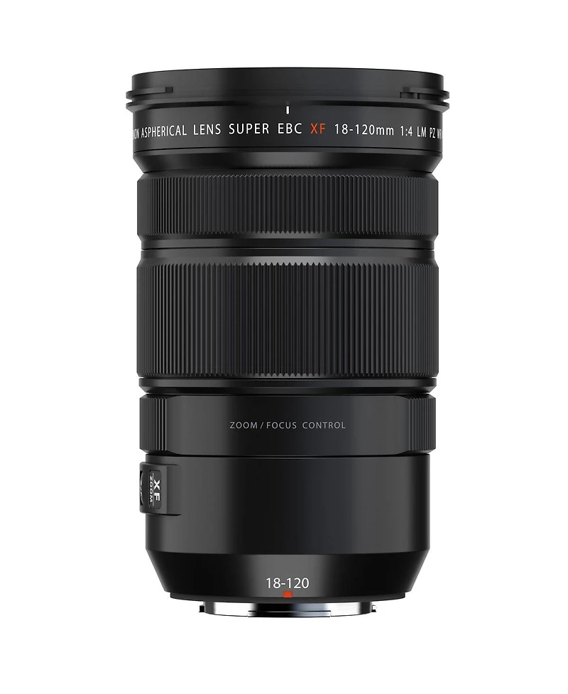 Fujifilm Xf 18-120mm f/4 Lm Pz Wr Lens, Black with 72mm Multi Coated Uv Slim Filter, Cleaning Cloth
