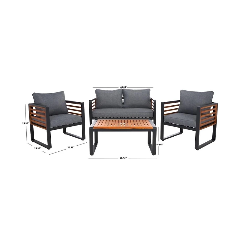 Vesta 4PC Living Set