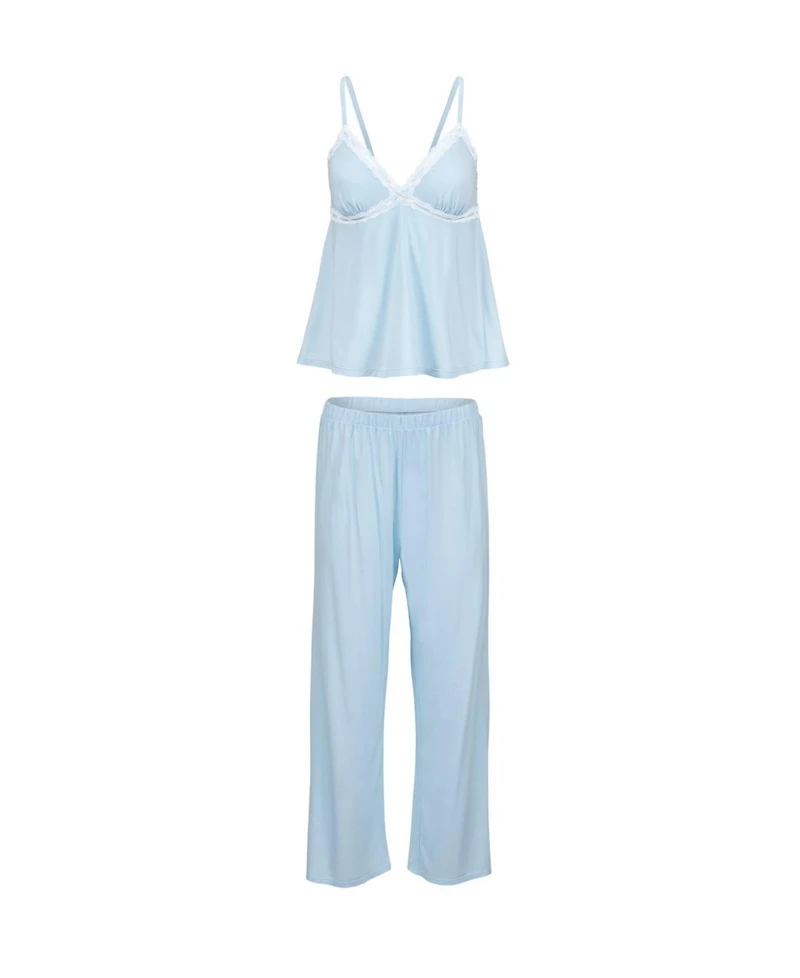Adore Me Plus Eloisa Tank Top & Pants Pajama Set