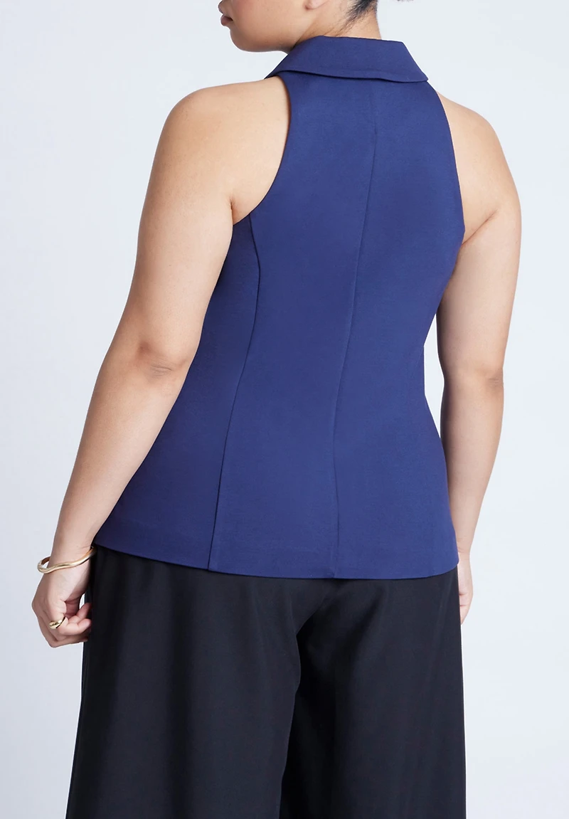 Eloquii Women's Halter Vest Top