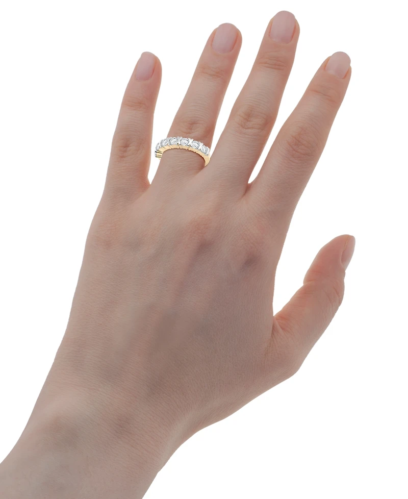 Diamond Band Ring (1 ct. t.w.) in 14k Yellow Gold