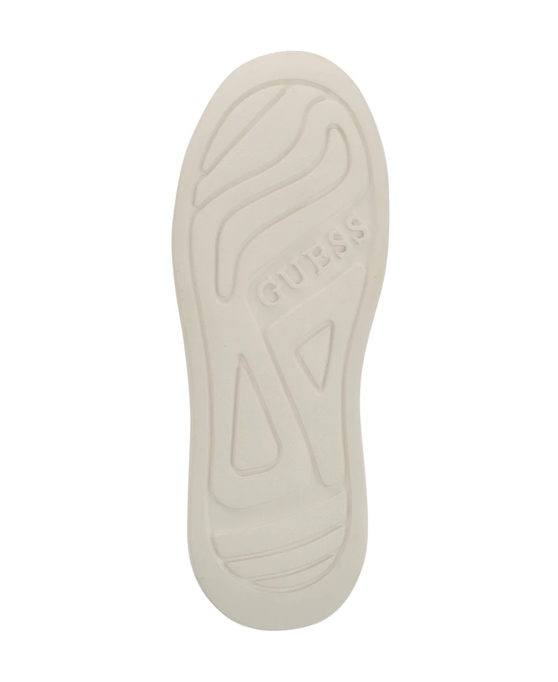 Guess Women's Elbinah Leopard Pony Lace-Up Sneakers