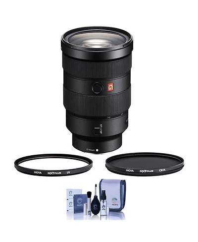 Sony Fe 24-70mm f/2.8 Gm Lens for Sony E, Bundle with Hoya 82mm Uv+Cpl Filter Kit, Cleaning Kit