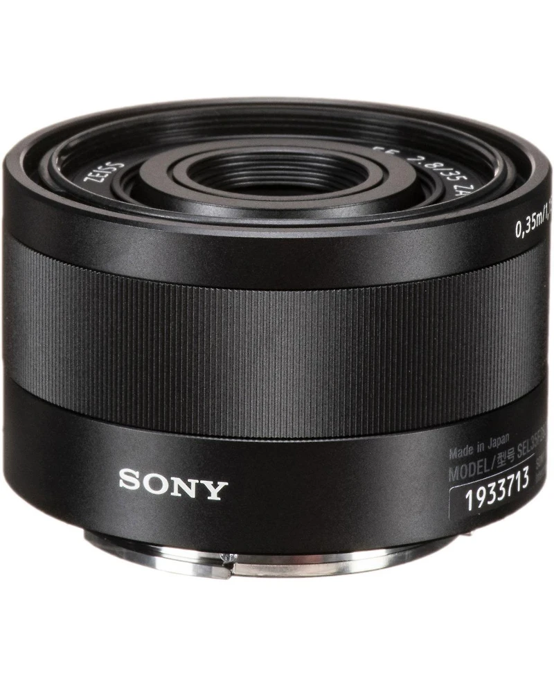 Sony Sonnar T Fe 35mm f/2.8 Za Lens for Sony E, Bundle with 49mm Filter Kit, Cleaning Kit