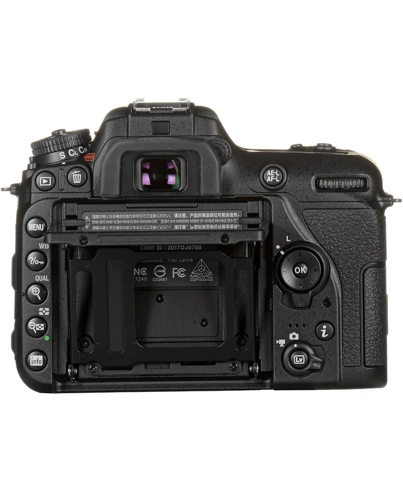 Nikon D7500 Dx-format Dslr Camera, Black, Bundle with 32GB Memory Card, Alpine 140 Bag