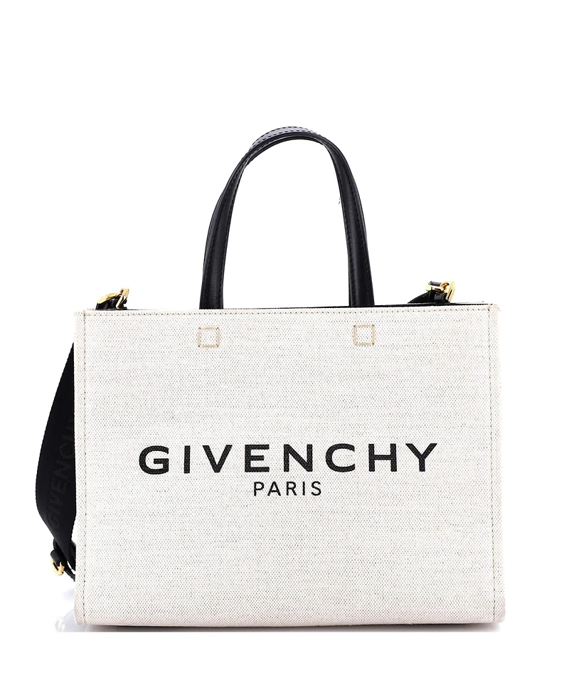 Pre-Owned Givenchy Small G-Tote Canvas