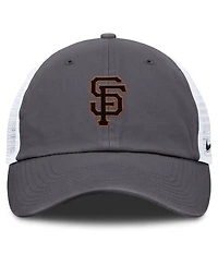 Nike Men's Gray San Francisco Giants Adjustable Trucker Hat