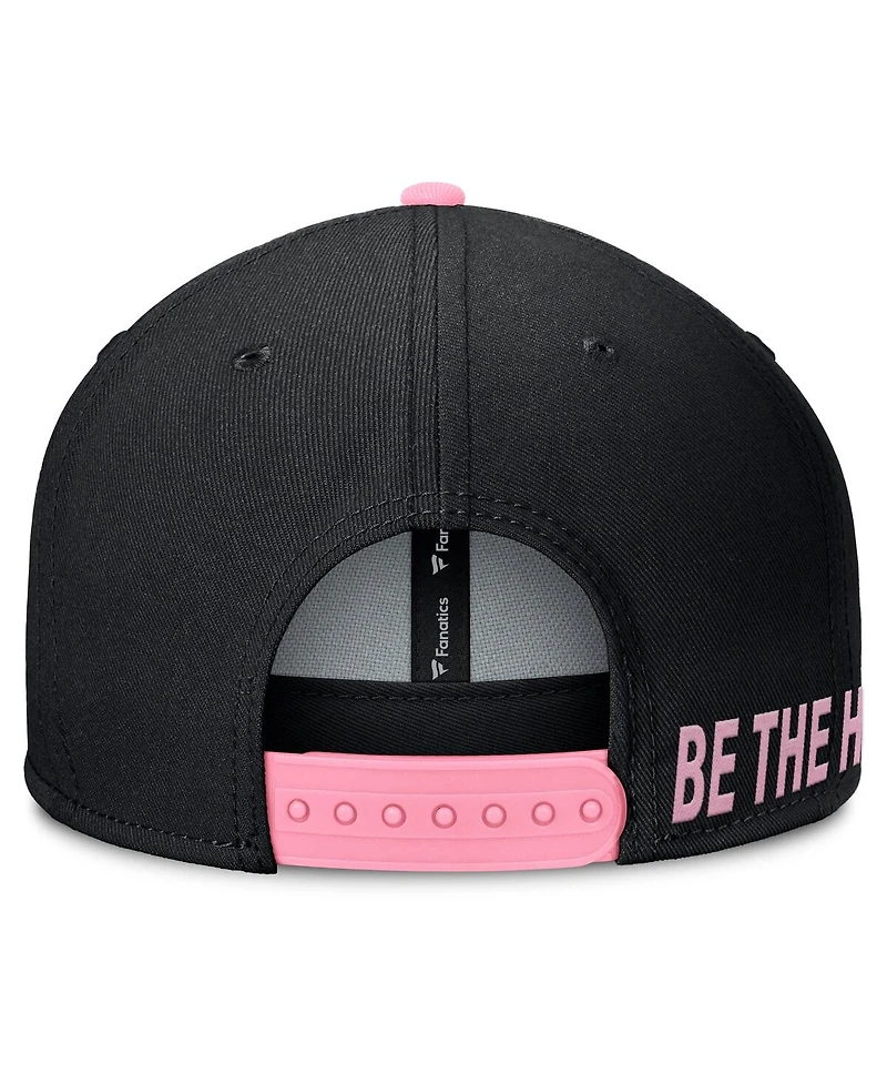 Fanatics Men's Black Inter Miami Cf Sitter Snapback Hat