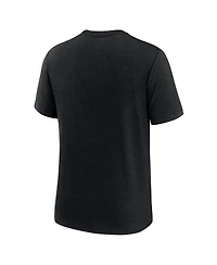 Nike Men's Heather Black Iowa Hawkeyes Legacy Arch Tri-Blend T-Shirt