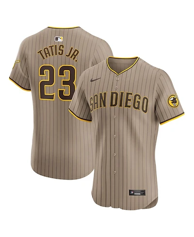 Nike Men's Fernando Tatis Jr. Sand San Diego Padres Alternate Elite Player Jersey