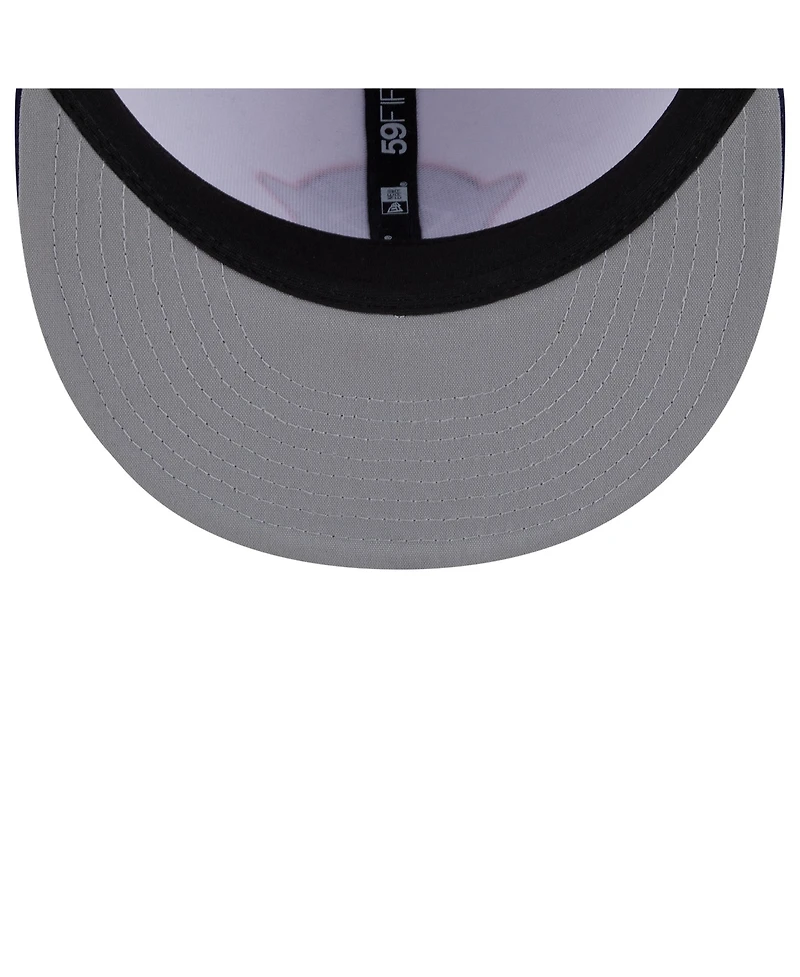New Era Men's White/Navy Houston Astros 2025 City Connect Batting Practice 59FIFTY Fitted Hat