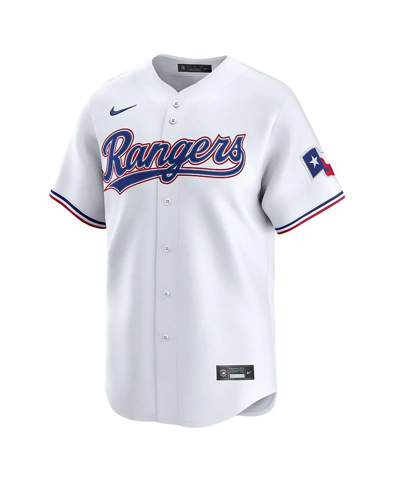 Nike Men's Wyatt Langford White Texas Rangers Home Limited Player Jersey