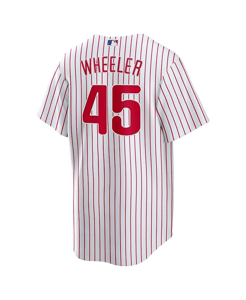 Nike Men's Zack Wheeler White Philadelphia Phillies Home Replica Jersey