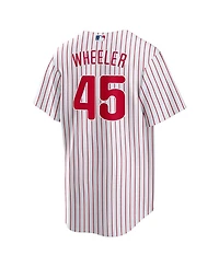 Nike Men's Zack Wheeler White Philadelphia Phillies Home Replica Jersey