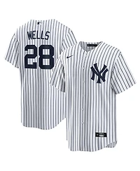 Nike Men's Austin Wells White New York Yankees Home Replica Jersey