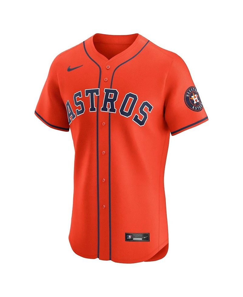 Nike Men's Orange Houston Astros Alternate Elite Jersey
