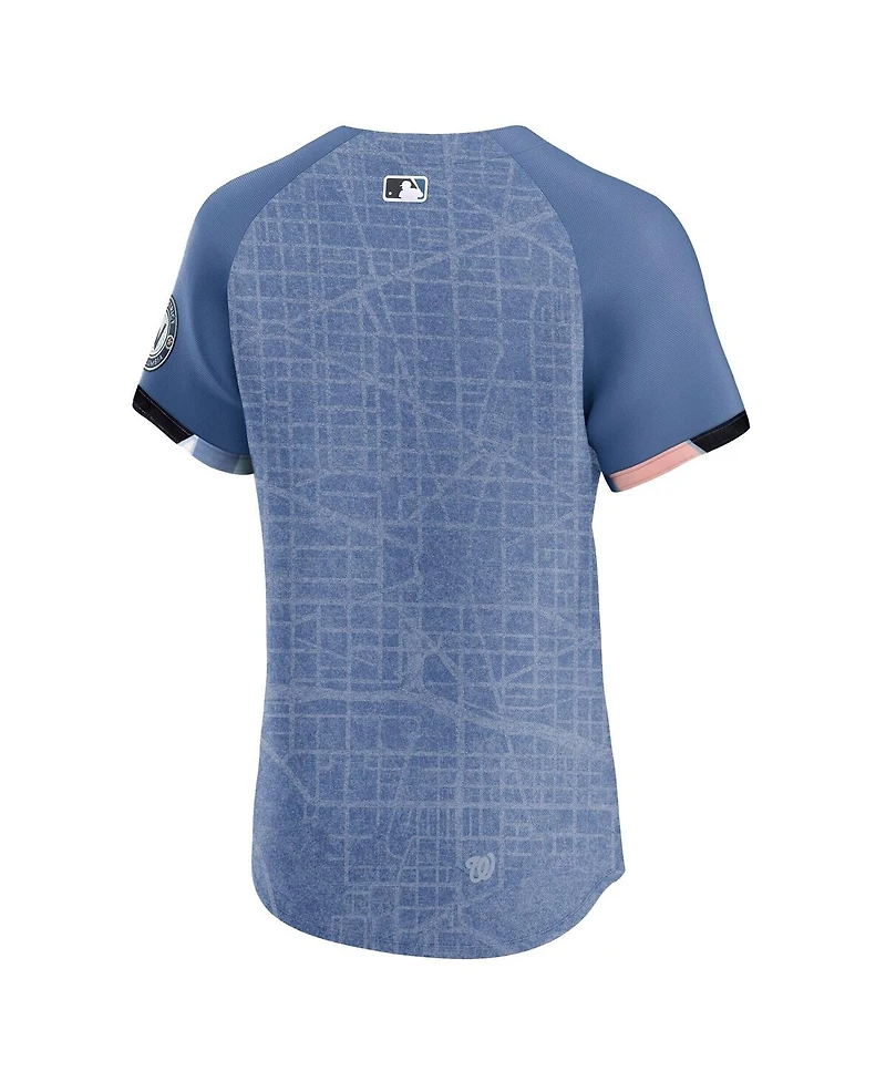 Nike Men's Blue Washington Nationals 2025 City Connect Elite Jersey