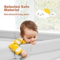 Costway Baby Playpen Large Safety Play Center Yard w/ 50 Ocean Balls