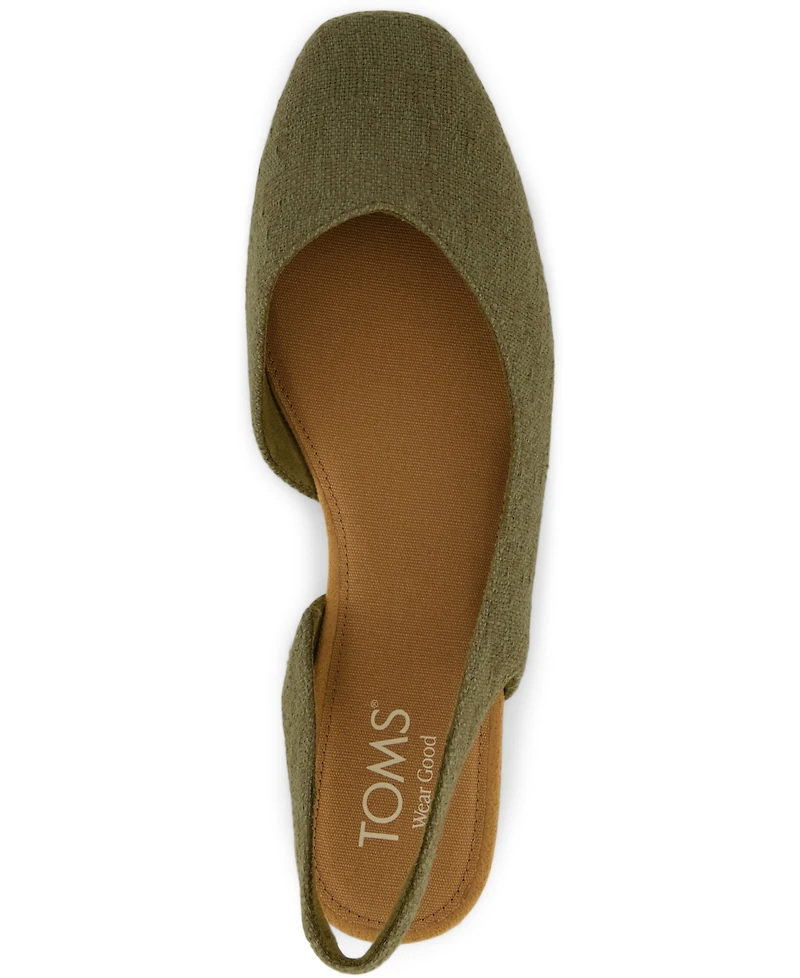 Toms Women's Alene Slingback Flats