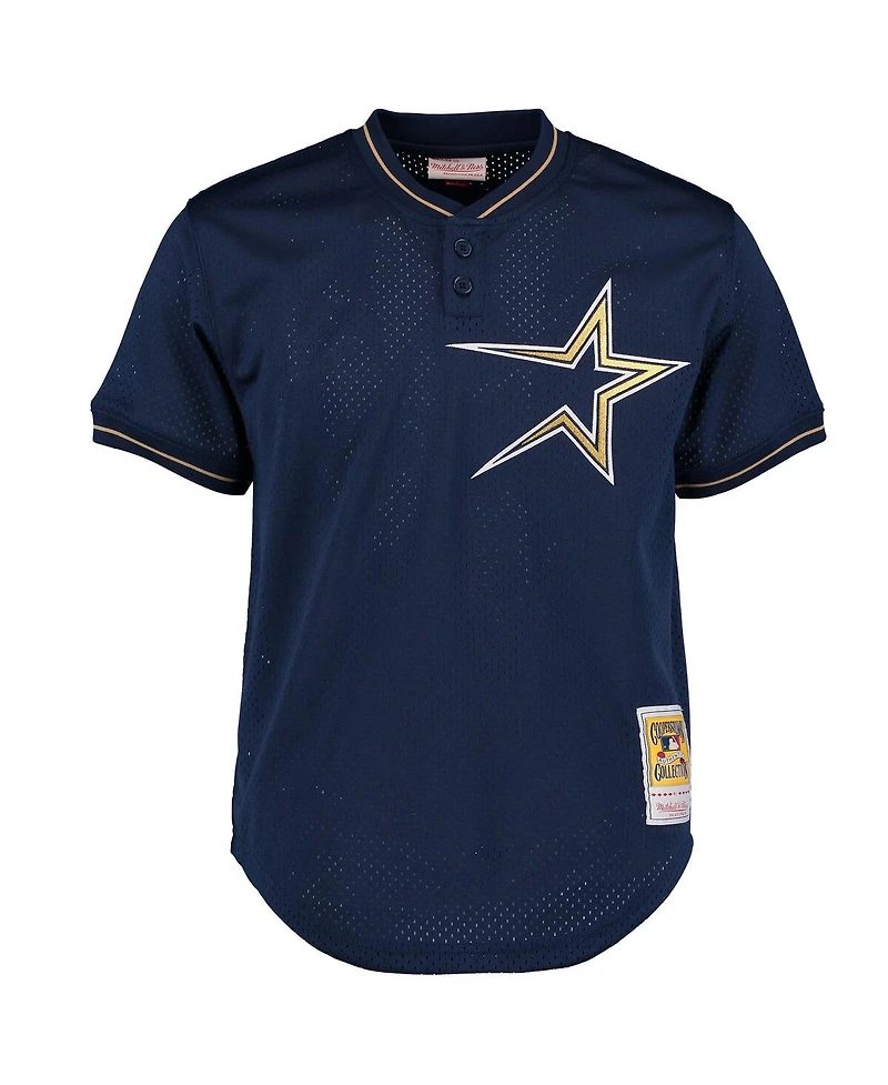 Mitchell & Ness Men's Jeff Bagwell Navy Houston Astros Cooperstown 1997 Mesh Batting Practice jersey
