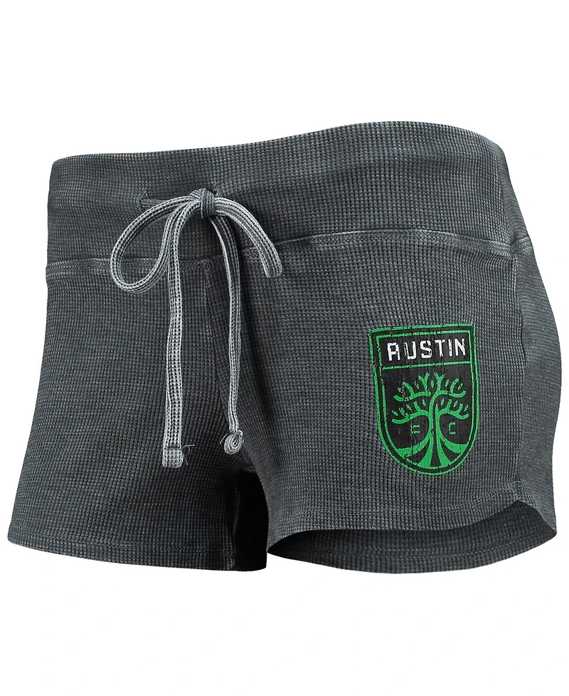 Concepts Sport Women's Charcoal Austin Fc Resurgence Shorts