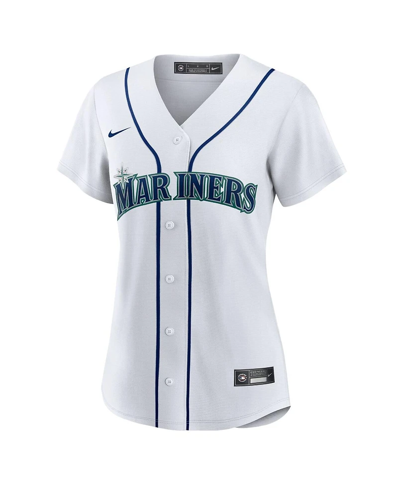Nike Women's Julio Rodriguez White Seattle Mariners Home Replica Player Jersey