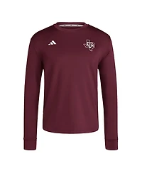 Adidas Men's Maroon Texas A&M Aggies Dugout Pullover Sweatshirt
